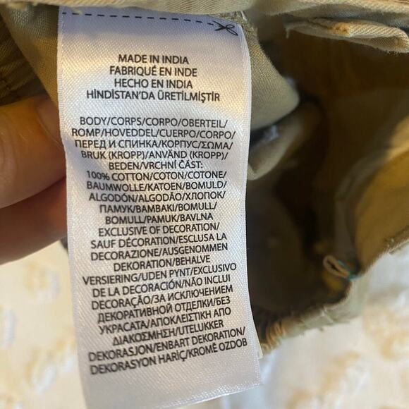 Ralph Lauren Embroidered Cotton Chino Shorts Baby Boys Size 9 Month Preppy - Picture 4 of 4